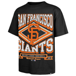 Men's - 47 Brand MLB San Francisco Giants Foundation T-Shirt - Black