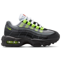 Boys' Preschool - Nike Air Max 95 - Silver/Black/Grey