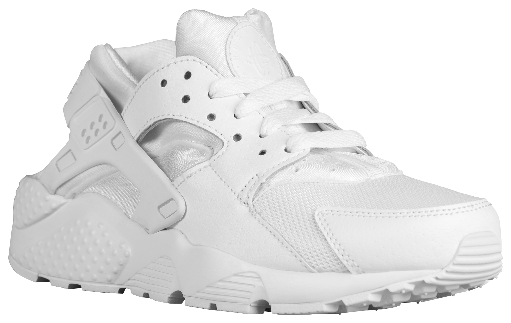 nike air huarache white on feet