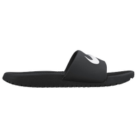 Nike slides black and on sale white