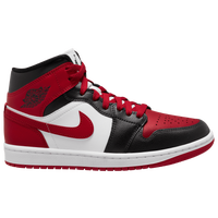 Jordan shoes red and white best sale