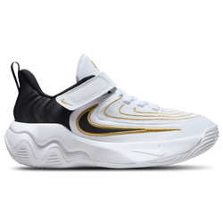 Boys' Preschool - Nike Giannis Immortality 4 - Metallic Gold/Black/White