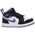 Jordan AJ 1 Mid - Boys' Toddler Black/White