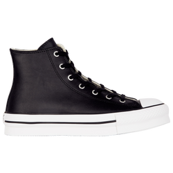 Boys' Grade School - Converse Chuck Taylor All Star Eva Lift Leather - Black/White