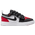 Jordan AJ 1 Low - Garçons, maternelle Noir/Blanc/Rouge