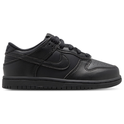 Boys' Preschool - Nike Dunk Low N  - Black/Black