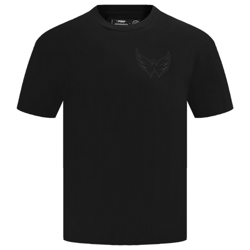 Pro Standard Mens Washington Capitals Capitals Neutral CJ Drop Shoulder T-Shirt - - Black