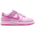 Nike Dunk Low N  - Girls' Preschool Playful Pink/Pink Rise/Pink Foam