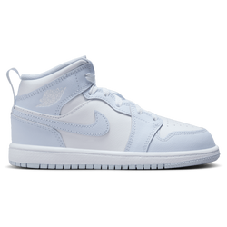 Girls' Preschool - Jordan AJ 1 Fund Mid - Blue/White