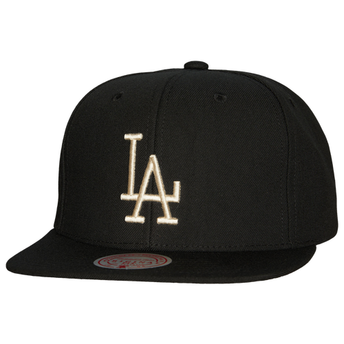 

Mitchell & Ness Mens Los Angeles Dodgers Mitchell & Ness Dodgers Team Classic Snapback - Mens Black/Blue Size One Size