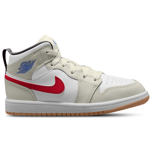 Jordan AJ 1 Mid - Jordan White/Sail Phantom