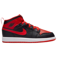 Jordan aj 1 shop mid red and white