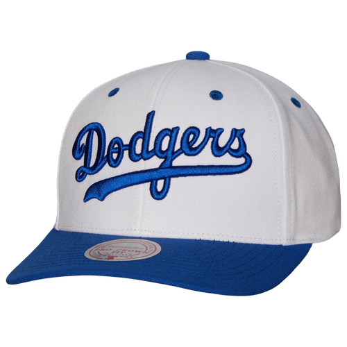 

Mitchell & Ness Mens Los Angeles Dodgers Mitchell & Ness Dodgers Evergreen Pro Snapback - Mens White/Blue Size One Size