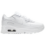 Nike Air Max 90 - Boys' Preschool White/White/Met Silver