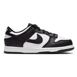 Boys' Preschool - Nike Dunk Low  - White/White/Black