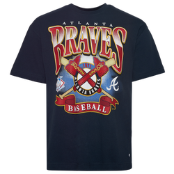 Men's - 47 Brand MLB Atlanta Braves Foundation T-Shirt - Navy