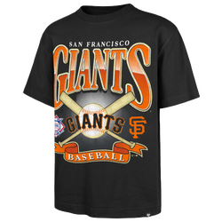 Men's - 47 Brand MLB San Francisco Giants Foundation T-Shirt - Black