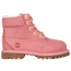 Timberland 6" Luxe Fleece Boots - Boys' Preschool Pink