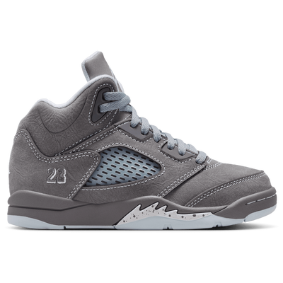 Jordan Pre-School Retro 5 Wolf Grey 