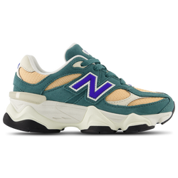 Boys' Preschool - New Balance 9060  - New Spruce/Orange/Blue