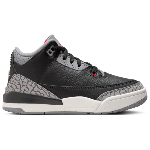 Jordan 3 Retro PS Black Fire Red Cement Grey