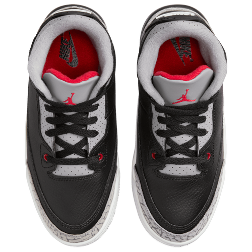 Jordan 3 Retro PS Black Fire Red Cement Grey