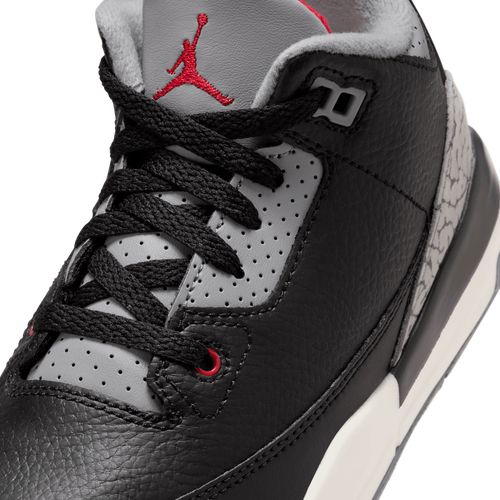 Jordan 3 Retro PS Black Fire Red Cement Grey