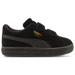 Boys' Preschool - PUMA Suede - Black/Black