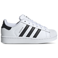 Garçons, maternelle - adidas Originals Superstar II - Blanc/Noir