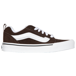 Boys' Grade School - Vans Knu Skool  - Brown/White