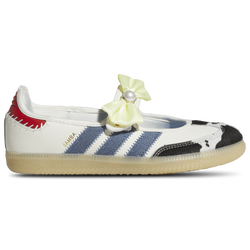 Girls' Grade School - adidas Originals Samba Jane  - Blue/Multi