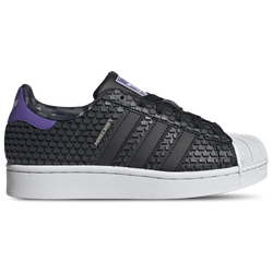 Boys' Grade School - adidas Superstar 2 Minecraft - Black/Purple