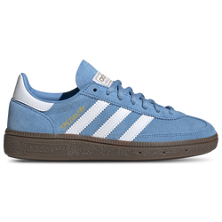 Boys' Grade School - adidas Originals Handball Spezial  - Light Blue/Ftwr White/Gum