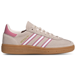 Girls' Grade School - adidas Originals Handball Spezial  - Pink/Beige