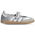 adidas Samba Jane Satin  - Girls' Grade School Silver Metallic/Footwear White/Gum