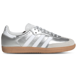Filles, Scolaire - adidas Originals Samba - Argent/Blanc