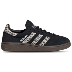 Girls' Grade School - adidas Originals Handball Spezial  - Core Black/Wonder White/Gum