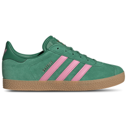 Girls' Grade School - adidas Originals Gazelle J  - Bold Green/Bliss Pink