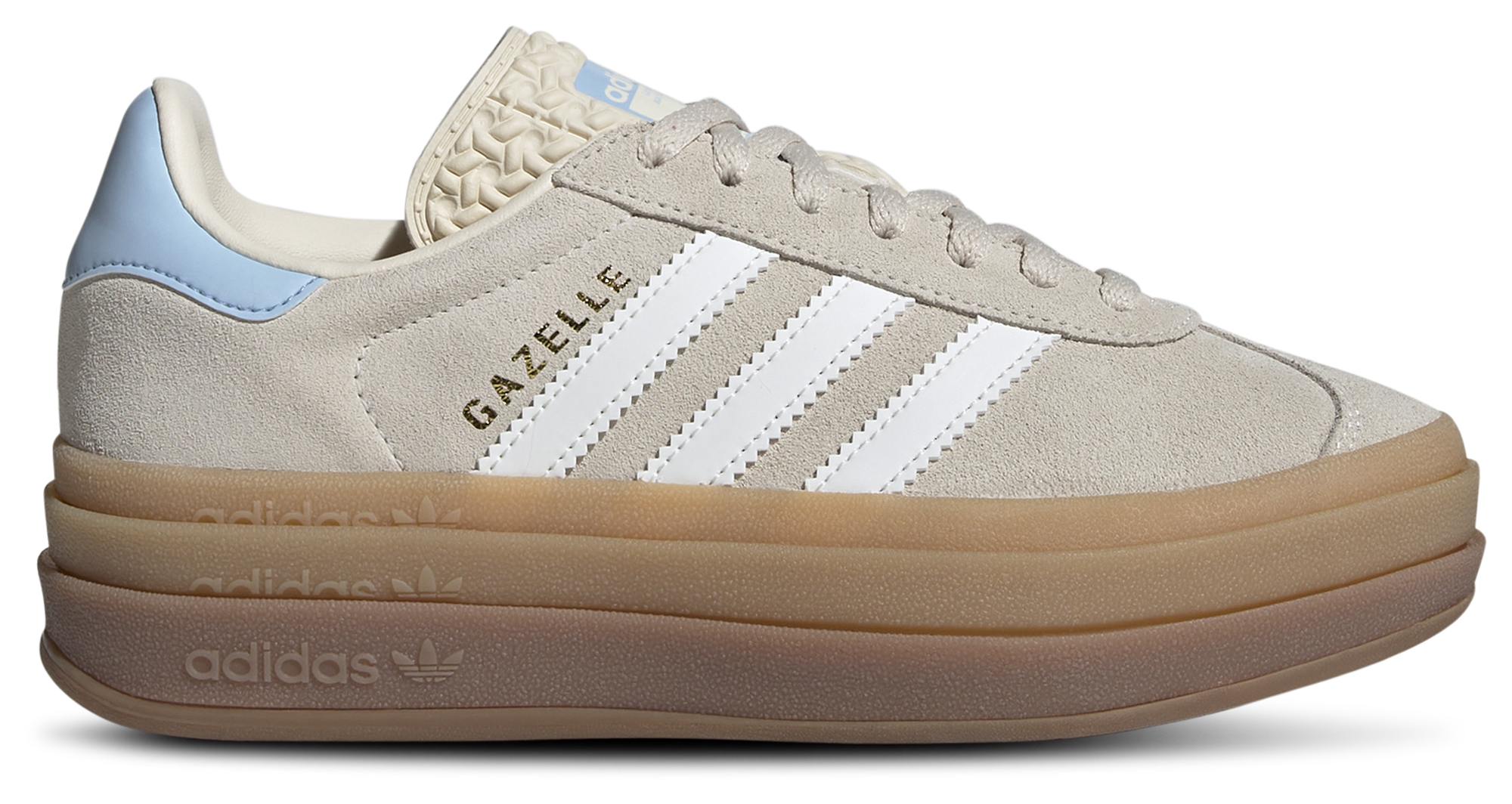 ★Adidas★Gazelle Bold Clear Sky★ Womens adidas Gazelle Bold Athletic Shoe - Clear Sky / Cream