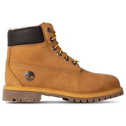 Boys' Grade School - Timberland 6" Premium Sherpa - Gum/Wheat