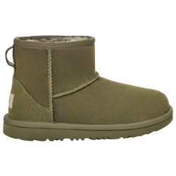 Girls' Grade School - UGG Classic Mini II - Olive/Olive