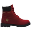 Timberland 6" Waterproof Nubuck Boots - Women's Red/Black