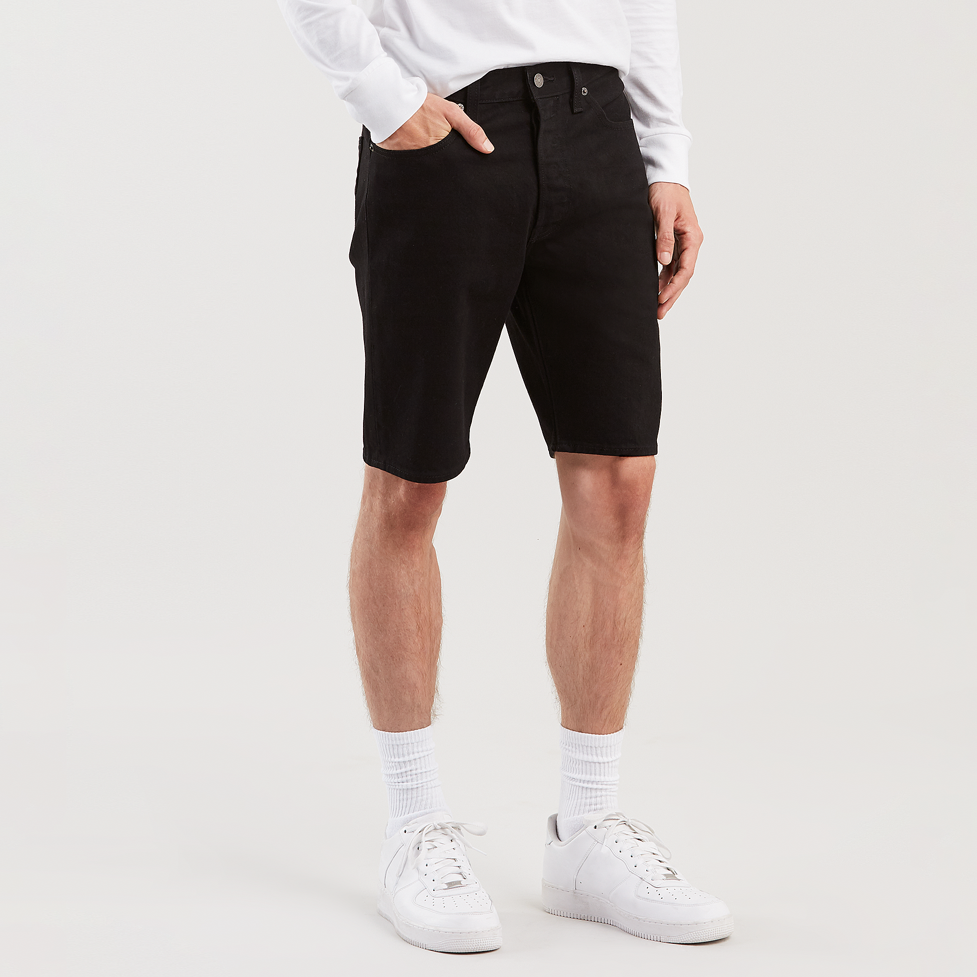 hemmed shorts