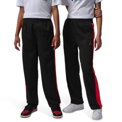 Boys' Grade School - Jordan Air HBR Opn Hem Pants  - Black/Red