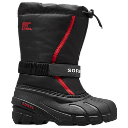 Boys' Grade School - Sorel Youth Flurry - Black/Bright Red