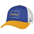 Nike Crenshaw Box Rise Trucker - Nike Blue/Yellow White