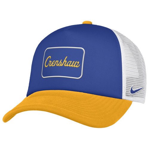 MENS - Nike Crenshaw Box Rise Trucker - Blue/Yellow White