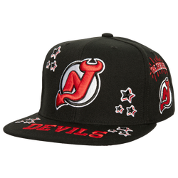 Men's - Mitchell & Ness Devils All Out Snapback - White/Black
