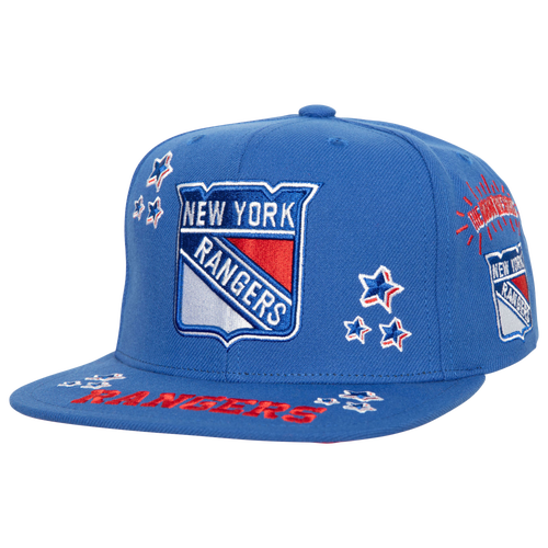 Mitchell & Ness Mens New York Rangers  Rangers All Out Snapback In White/black