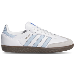 Boys' Grade School - adidas Originals Samba Original - Clear Sky Blue/White/Gum